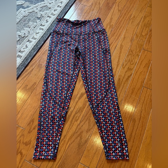 FP Movement Floral Monogram Leggings Womens Size Small - Picture 1 of 3